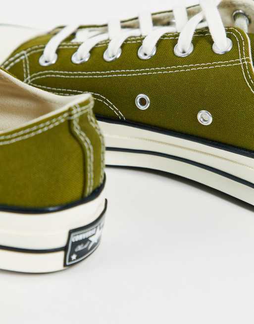 Converse – Chuck 70 Ox – Mörkt mossgröna sneakers, 4 av 4