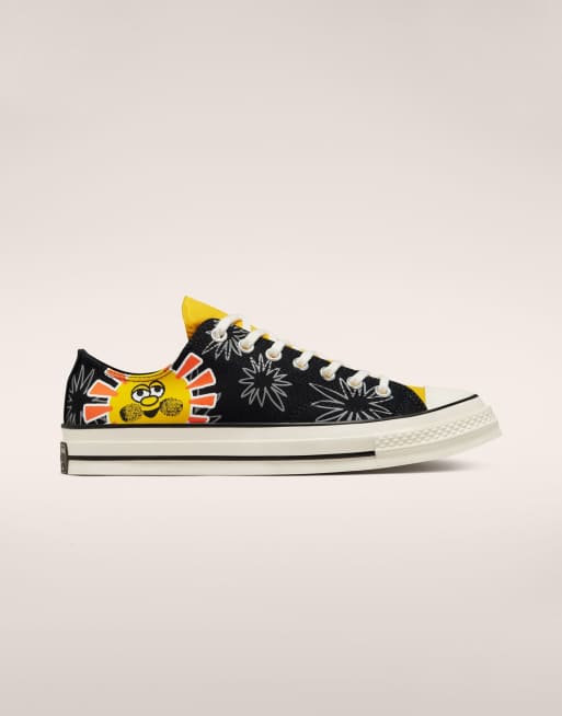 Asos hot sale yellow converse