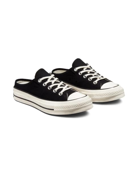 Womens black outlet converse sale