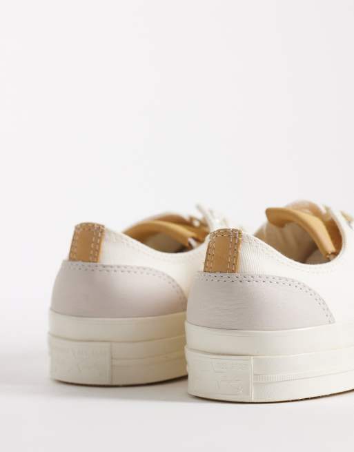 Converse – Chuck 70 Ox – Naturvita sneakers i blandat material, 2 av 5