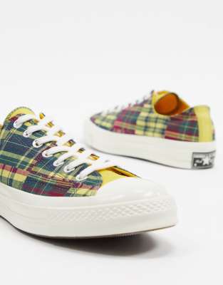 converse chuck 70 low yellow