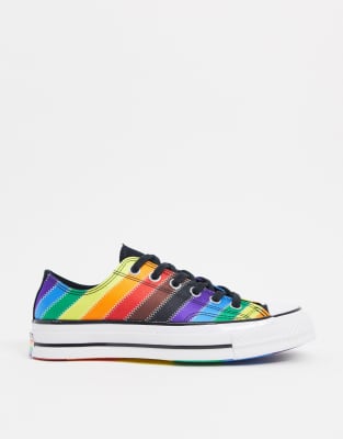 asos rainbow trainers