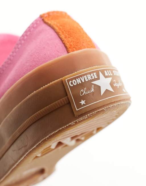 Converse – Chuck 70 Ox – Różowe buty sportowe na gumowej