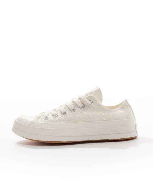 Converse - Chuck 70 Ox - Sneakers bianche in pizzo, 2 di 5