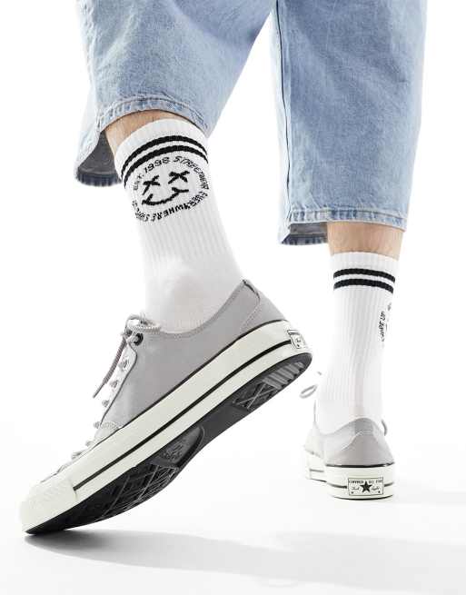Converse - Chuck 70 Ox - Sneakers in grijs, 4 van 5