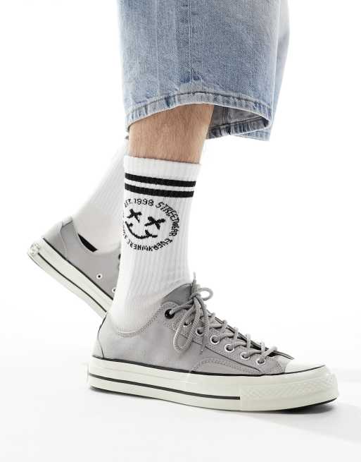 Converse - Chuck 70 Ox - Sneakers in grijs, 5 van 5