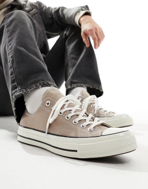 Converse - Chuck 70 Ox - Sneakers in kaki bruin