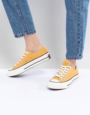 converse shoes mustard yellow