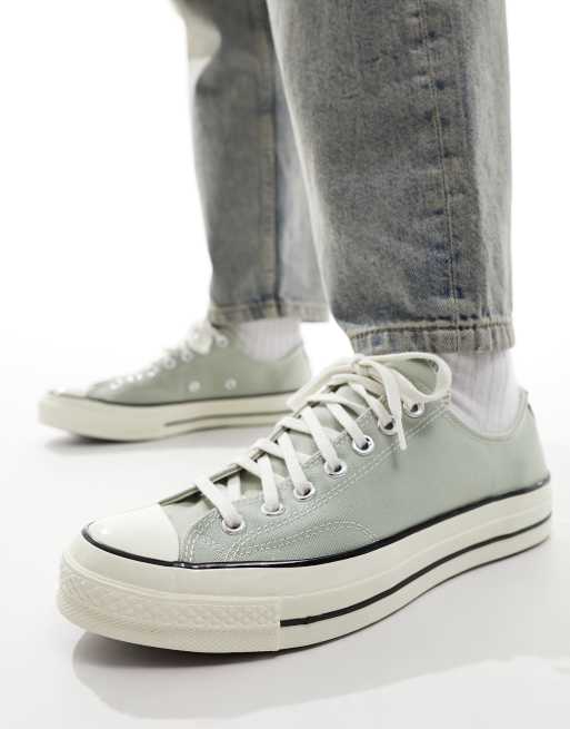 Sage discount green converse