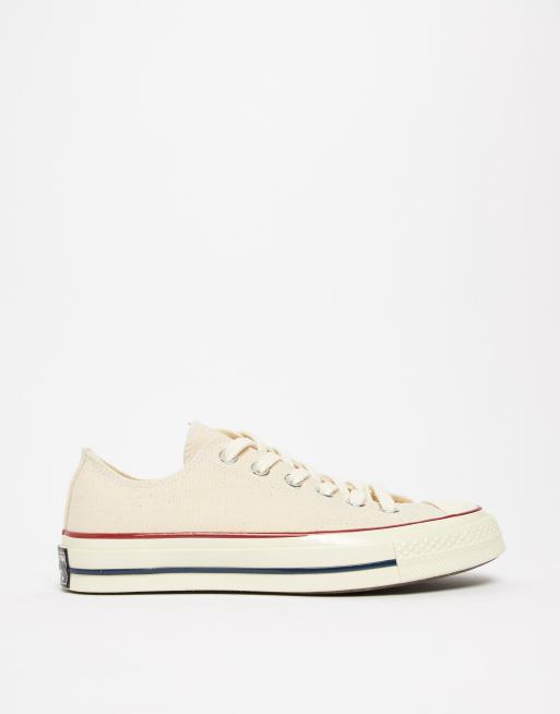 Converse - Chuck 70 Ox - Sneakers in tela color pergamena, 4 di 4