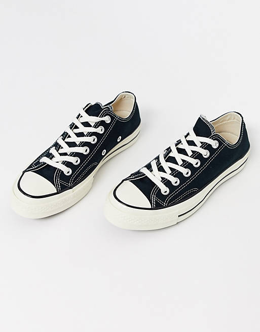 Converse – Chuck '70 Ox – Svarta sneakers 