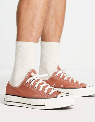 brown chucks 70