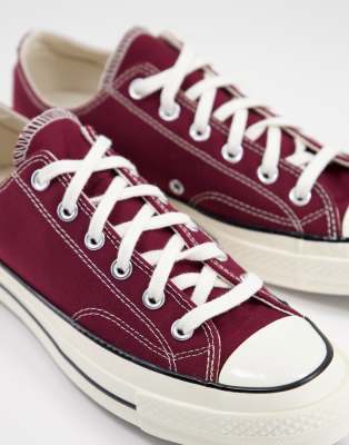 converse 70s low maroon