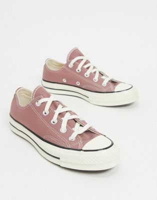 dusty pink converse