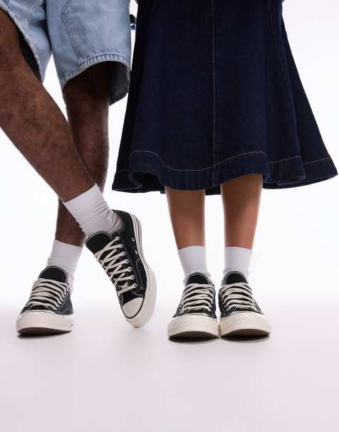 Converse - Chuck 70 Ox - Uniseks sneakers in zwart - view 1