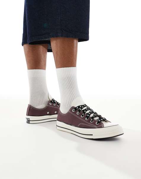 Converse – Chuck '70 Ox – Vinröda sneakers - view 1