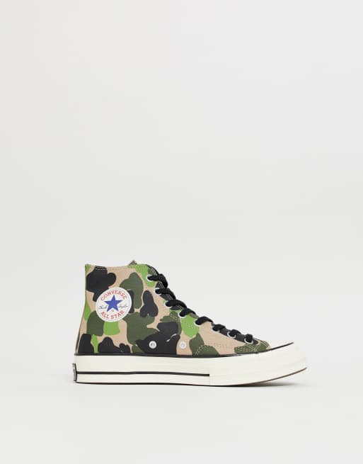 Converse Chuck 70 Plimsolls In Camo Print | ASOS