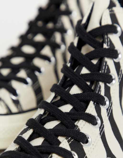 Converse chuck 70 2025 plimsolls in zebra print