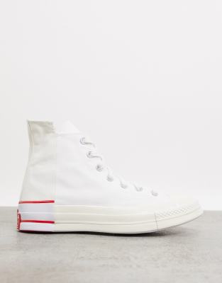 converse hi cut white