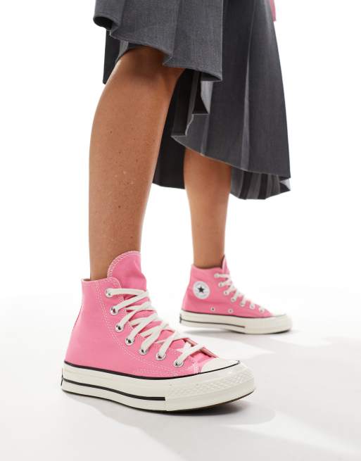 Pink converse fashion women