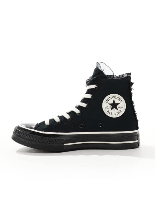 Converse black shoes for women on sale