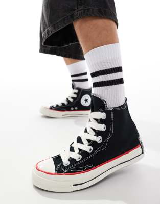 Converse Chuck 70 Sketch Sneakers In Black