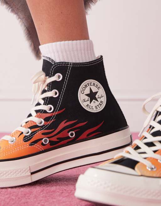 CT70 BLACK FLAME LO CONVERSE 26,5 ファイヤー converse ct70 2020 chuck taylor black flame fire 27.5cm
