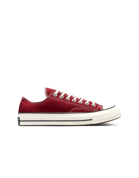 Converse – Chuck 70 – Sneaker in Parkrot/Reiherweiß/Schwarz - view 1
