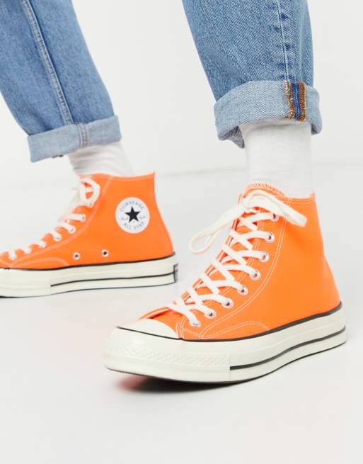 converse alte arancione converse alte arancione