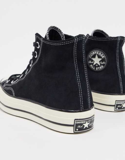 Converse hot sale scamosciate alte