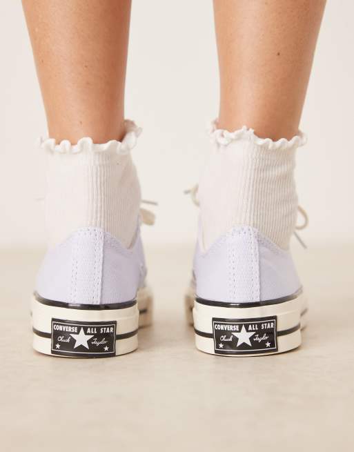 Converse Chuck 70 sneakers in light blue, 4 of 5