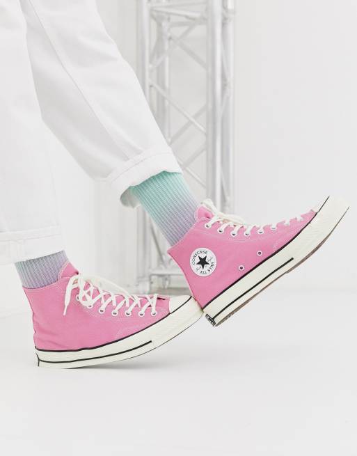 Pink discount 70s converse