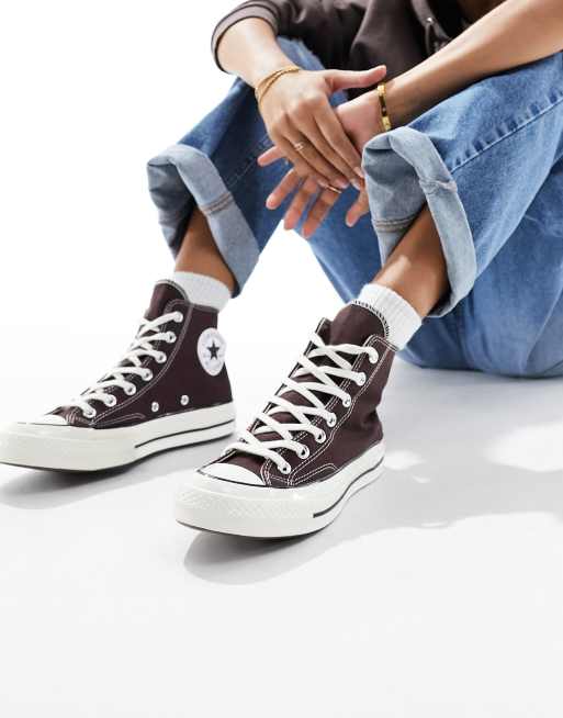 Converse tennis donna marroni on sale