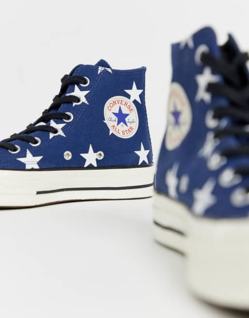 Converse Chuck 70 star print sneakers