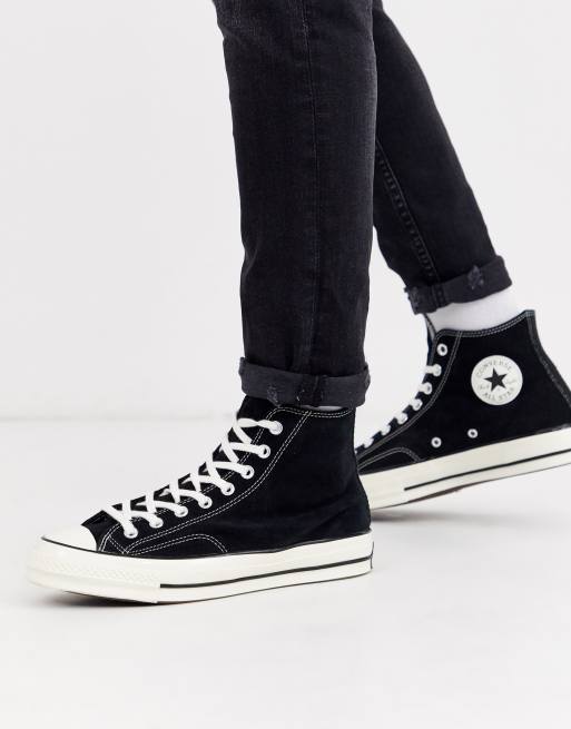 Converse Chuck '70 Suede sneakers in black | ASOS