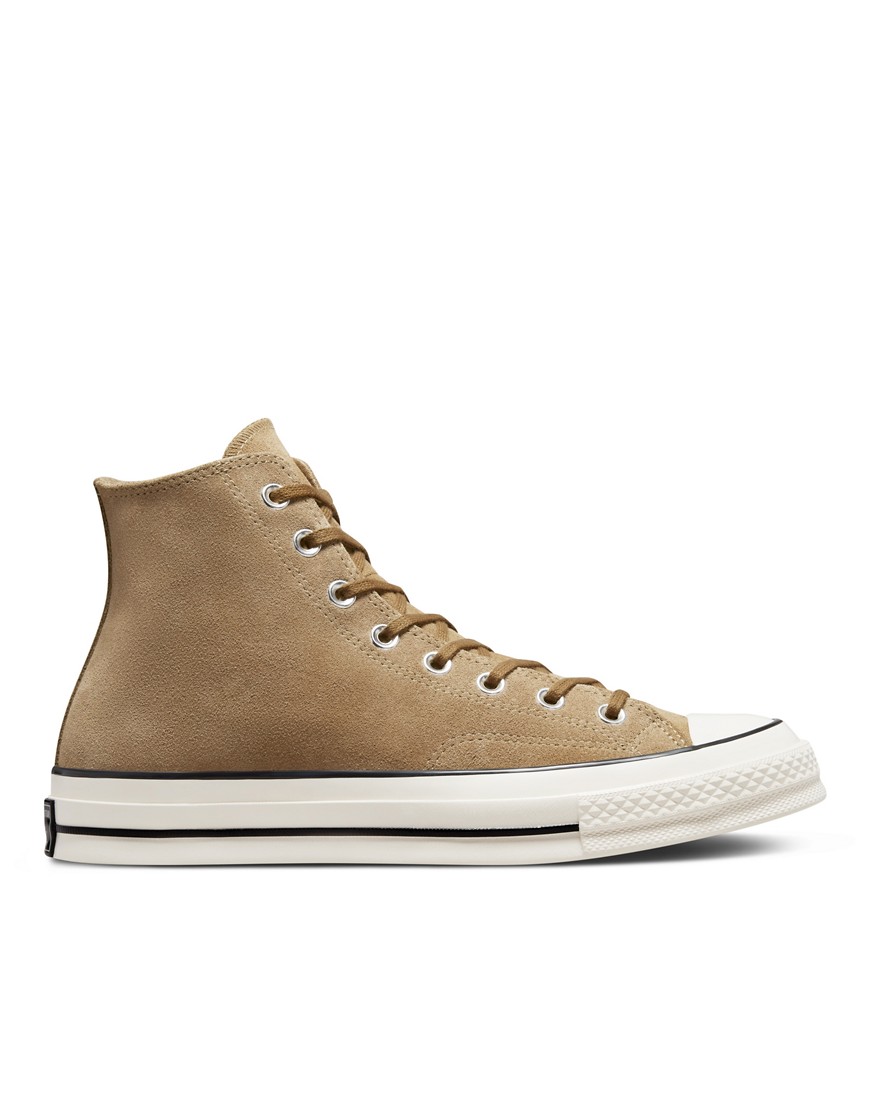 Converse Chuck 70 suede sneakers in sand-Neutral