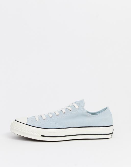 Light blue clearance suede converse