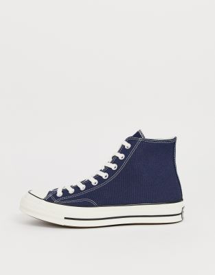 navy converse trainers