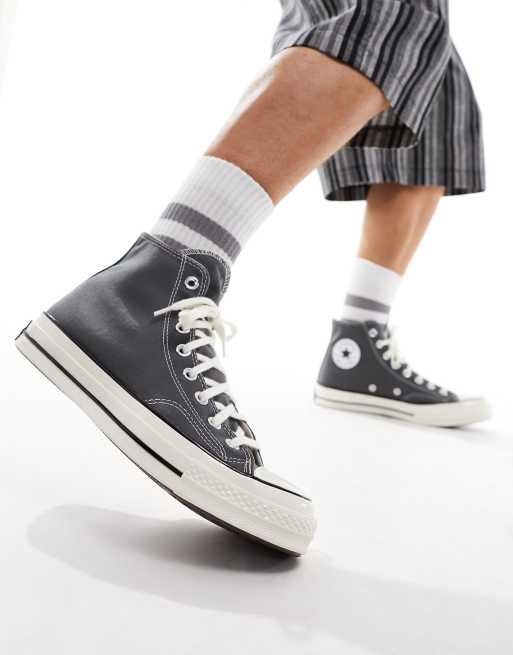 Gray chucks womens sale