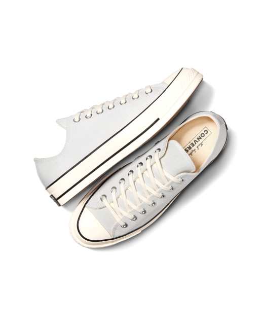 Converse Chuck 70 vintage canvas in fossilized/egret/black ASOS