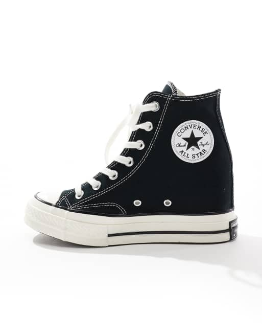 Converse Chuck 70 Wedge Baskets compensees Noir