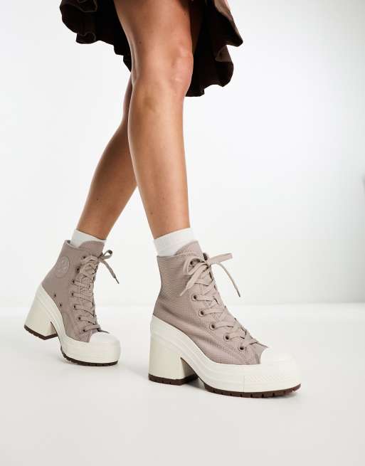 Converse boots shop with heels