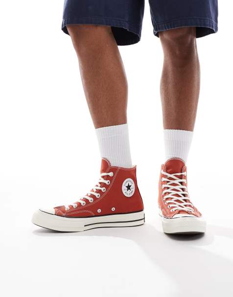 Converse - Chuck 70's Hi - Orange sneakers - view 1