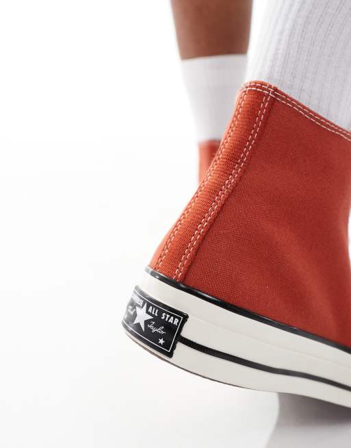 Converse - Chuck 70's Hi - Orange sneakers, 3 af 5
