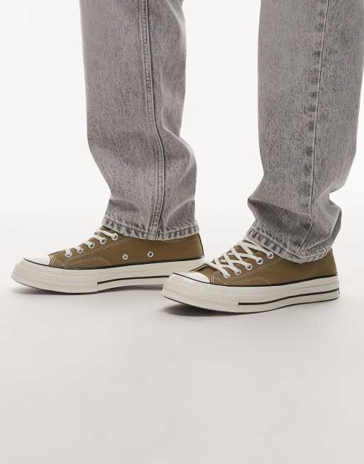 Converse – Chuck 70s Ox – Sneaker in Olivgrün