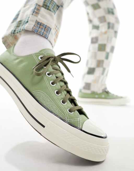 Converse Chuck 70s OX sneakers in moss green | ASOS