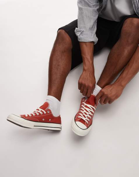 Converse Chuck 70s Ox sneakers in rust - view 1