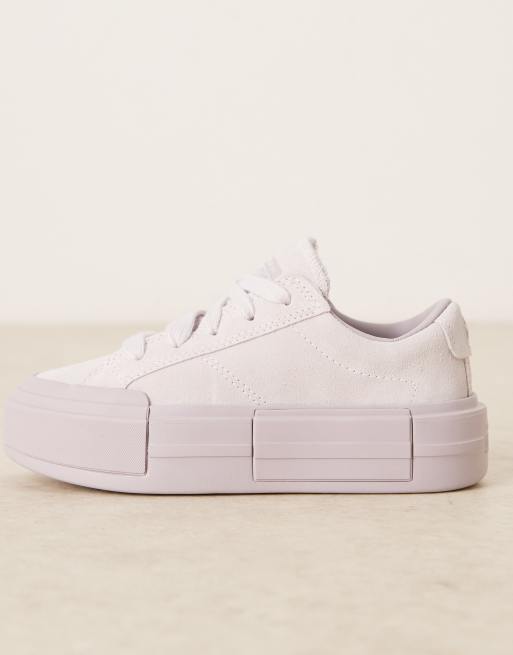 Converse Chuck Cruise Ox suede trainers in lilac, 2 of 5