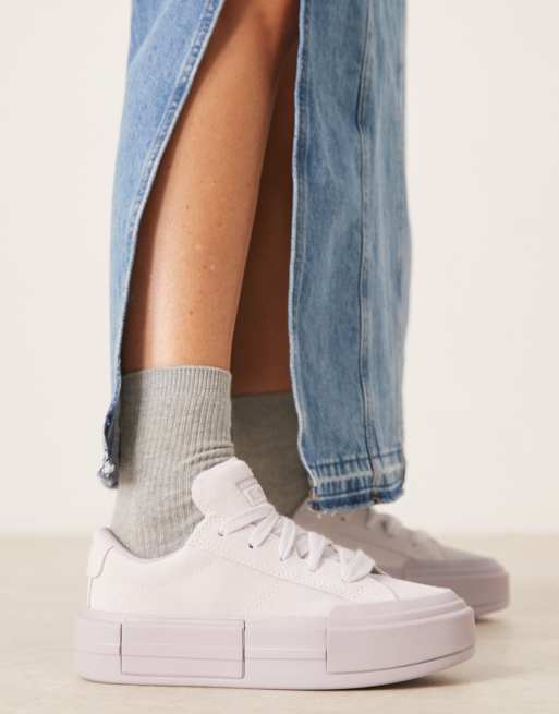 Converse Chuck Cruise Ox suede trainers in lilac, 5 of 5