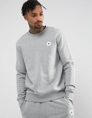converse grey sweatshirt